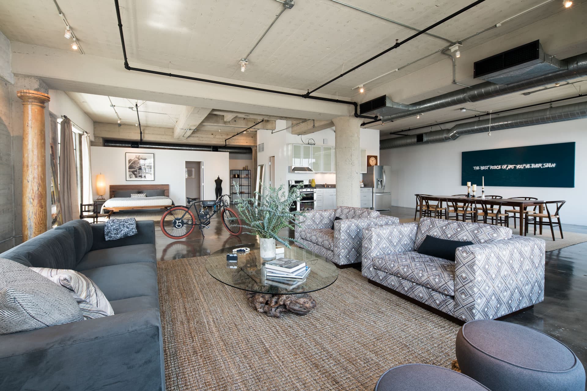 Toy Factory Loft bedroom